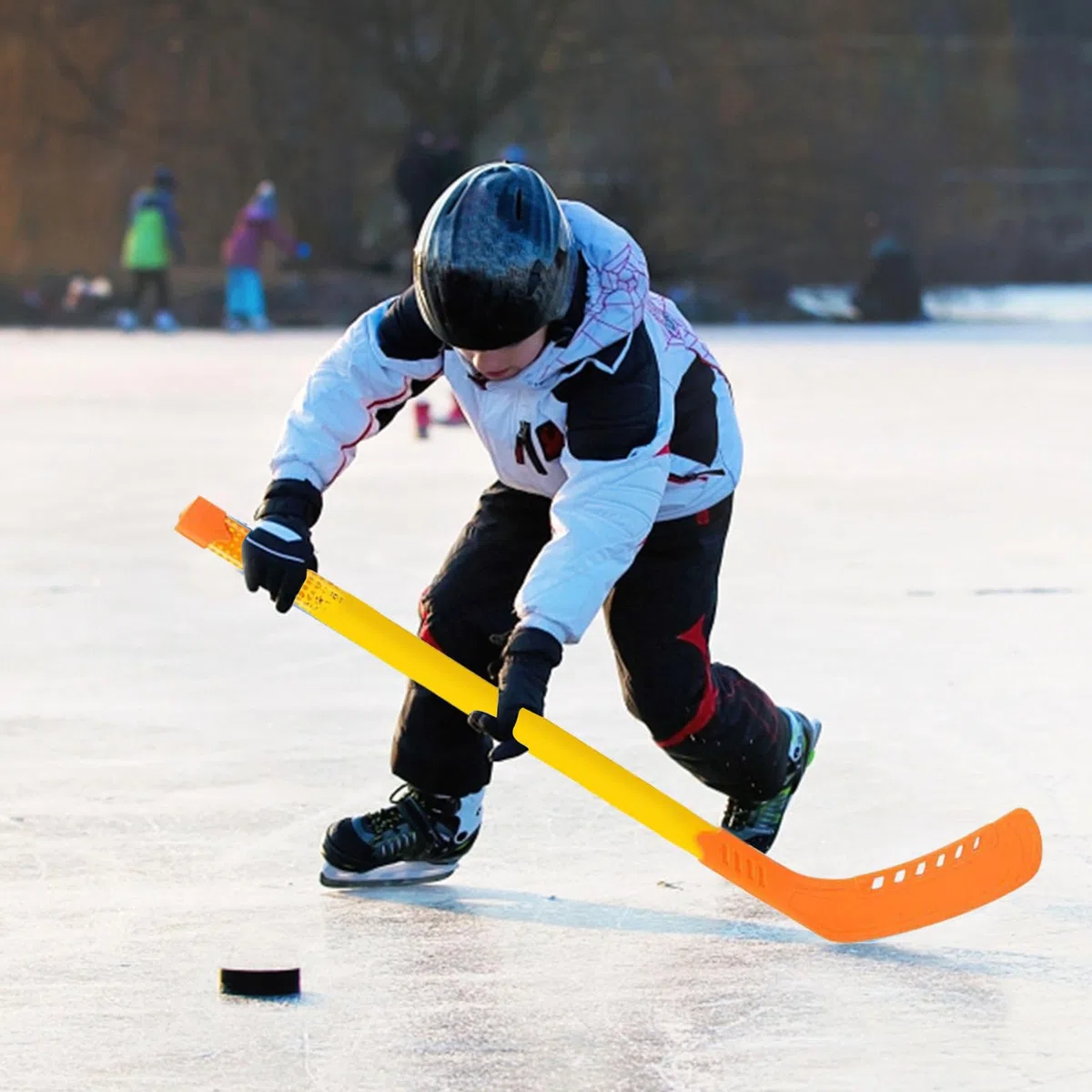 Generisch Set da hockey per bambini, mazza da hockey e palline | set da hockey per principianti e ragazze