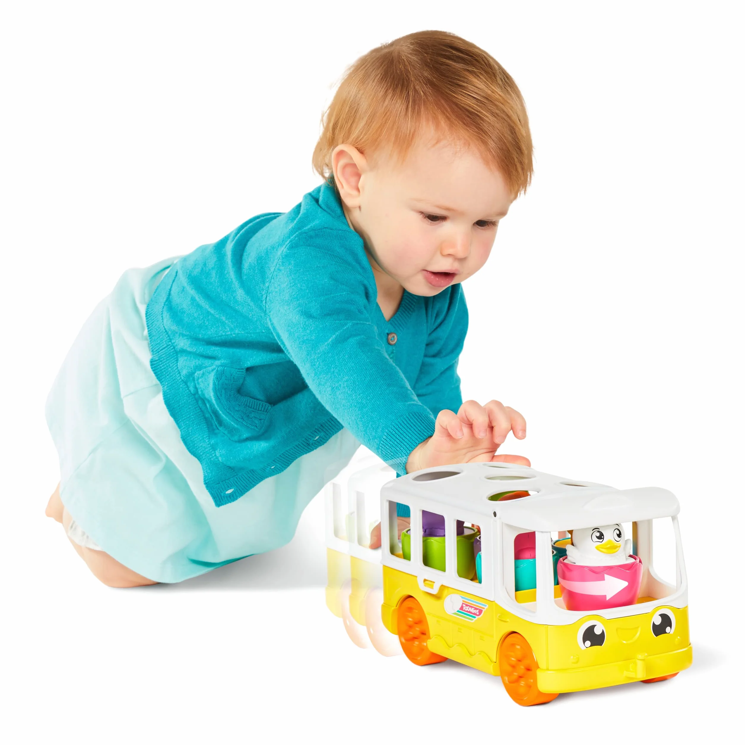 Rocco Giocattoli Tomy- Toomies Bus Playset