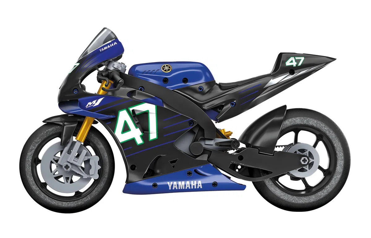 Clementoni - 19294 - Scienza E Gioco Build - Yamaha M1, Modellino Moto in Miniatura, Set Laboratorio Meccanica, Moto da Costruire per Bambini dagli 8 Anni (Gioco in Italiano), Made in Italy