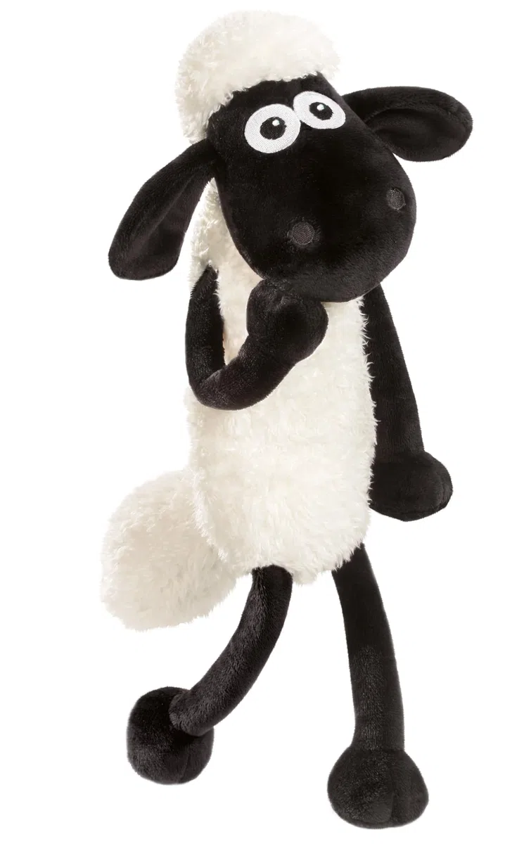 NICI Shaun Vita da Pecora Pupazzo 25 cm – Pecorella di Pezza per Bambine, Bambini e Neonati – Morbido Animale Imbottito per i Giochi e Le Coccole – Animali di Peluche da Collezionare
