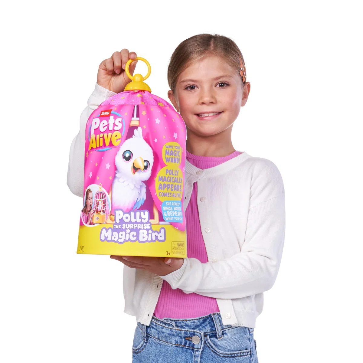 Pets Alive Polly the Magic Bird di ZURU, giocattolo robotizzato animale uccello