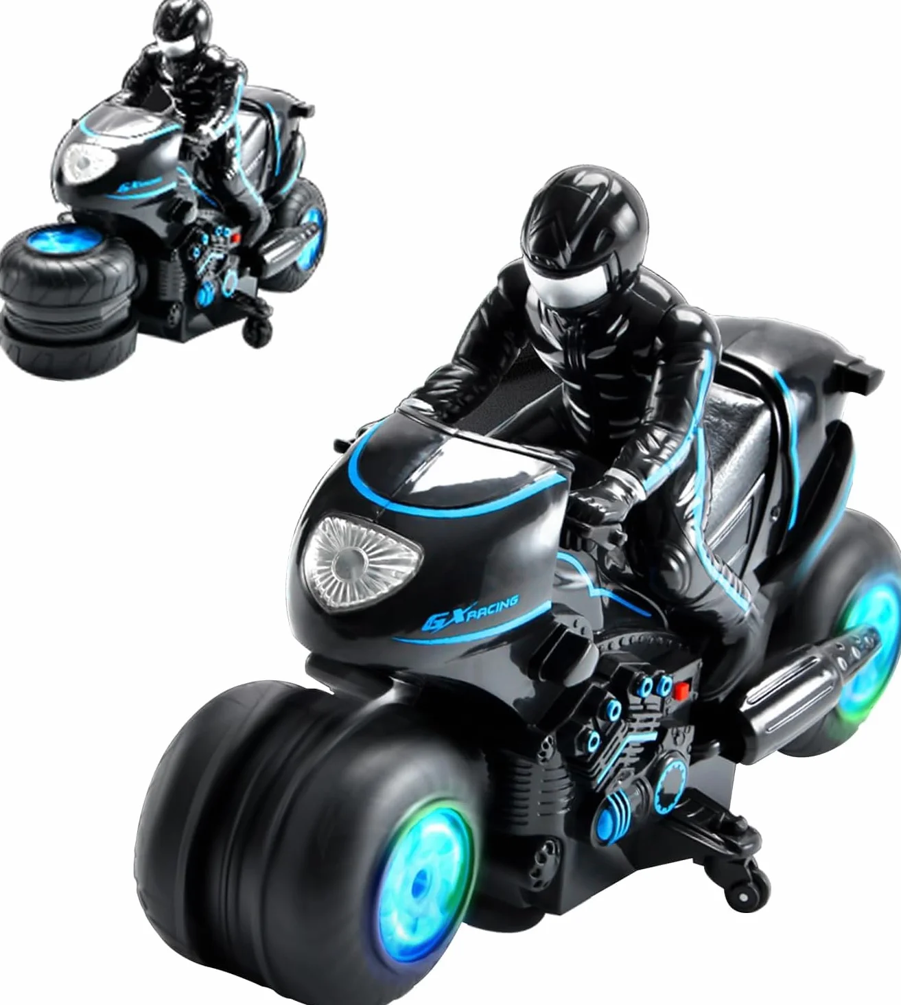 Moto Telecomandata 2.4G Fuoristrada Ad Alta Velocità - Deriva Rotante, Avviare Volo Acrobatico Aria - Regali Per Bambini