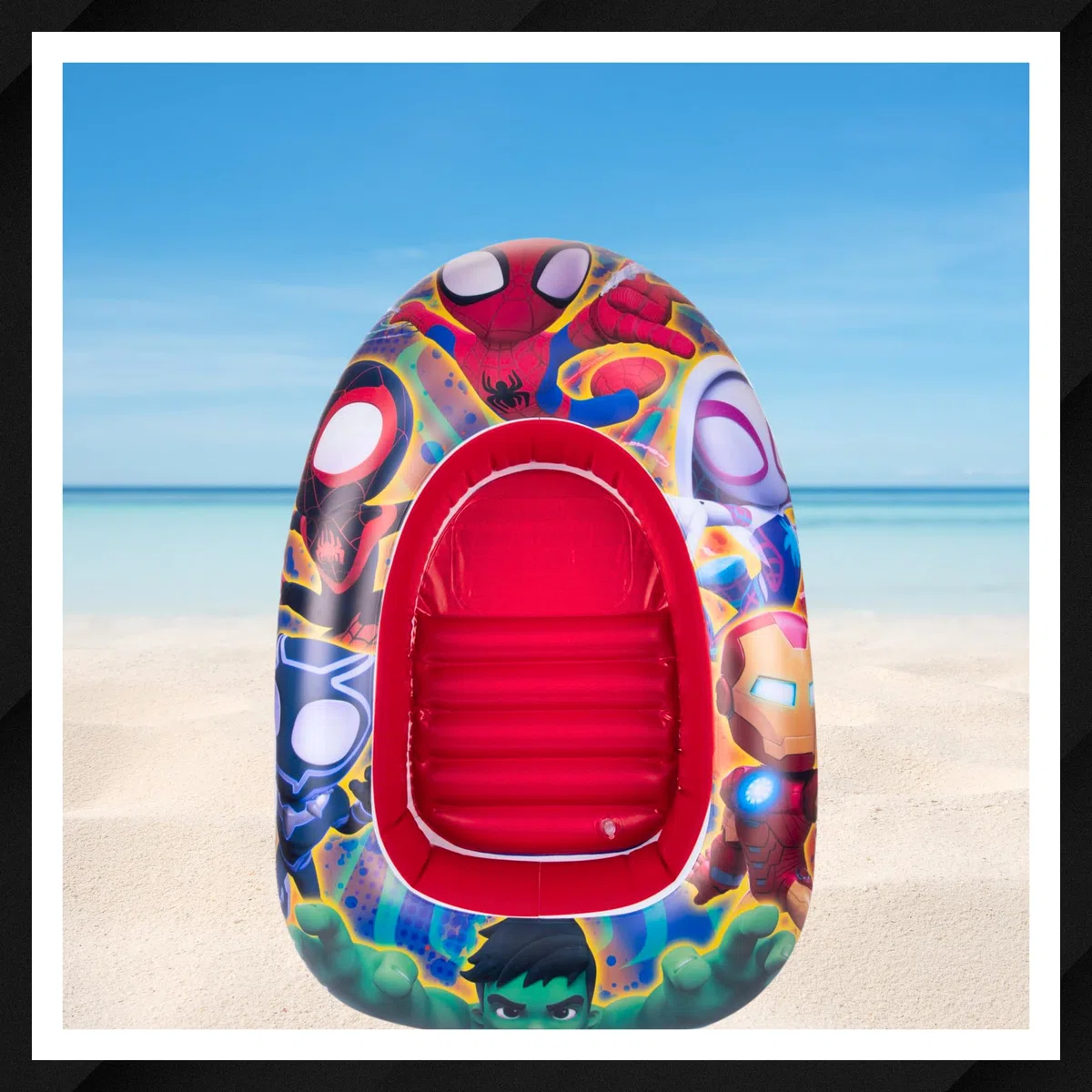 Marvel Spidey Barca Gonfiabile, Materassino Da Piscina, Barca Gonfiabile, Galleggiante Per Bambini, Amaca Acquatica, Materassino Da Spiaggia, Sedia Ad Acqua