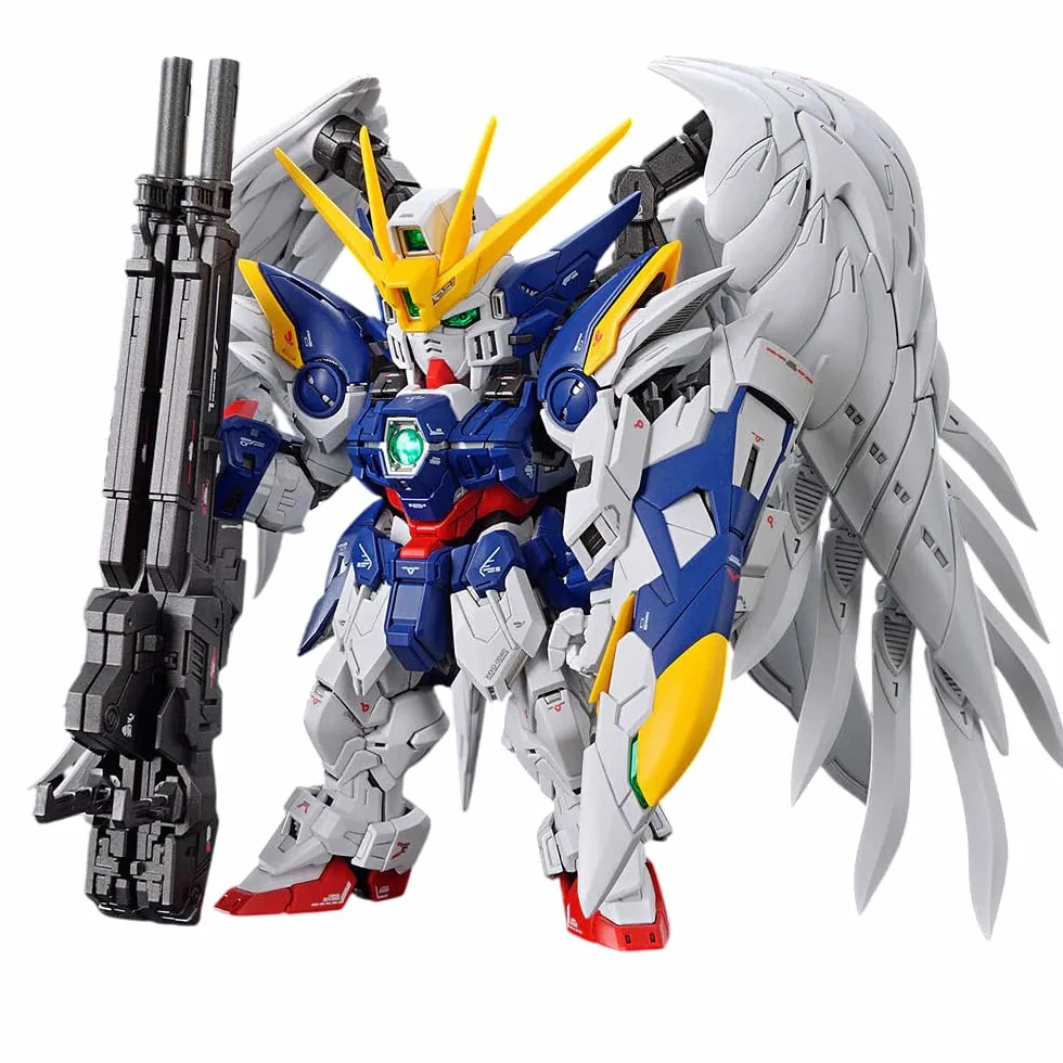 BANDAI SPIRITS MGSD Mobile Suit Gundam W Endless Waltz Wing Gundam Zero EW Modello in plastica codificata a colori