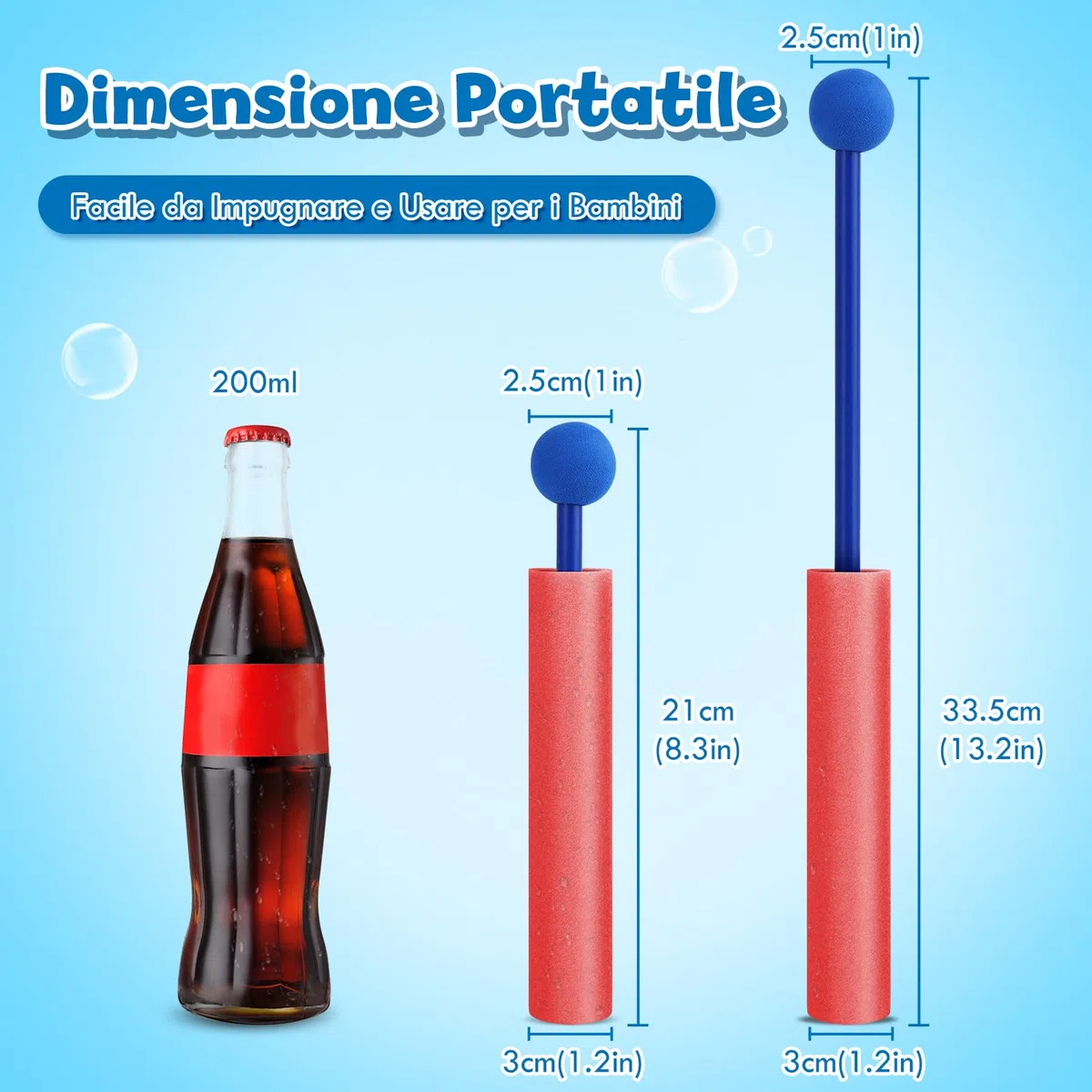 Lehoo Castle Pistola ad Acqua, Set da 12 Pistola ad Acqua in Schiuma per Bambini, Gioco d’Acqua per Piscina, Spiaggia e Giardino, Giocattolo Estivo