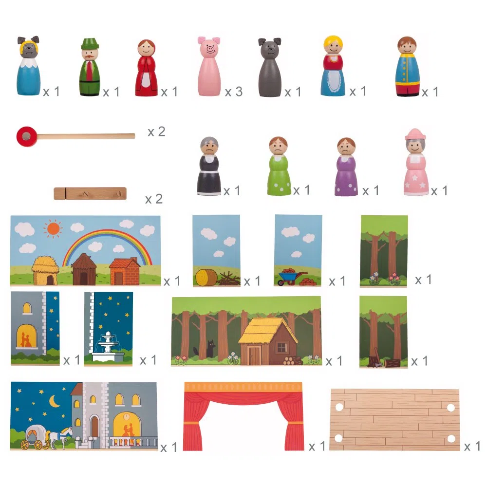 Bigjigs Toys Teatro Magnetico