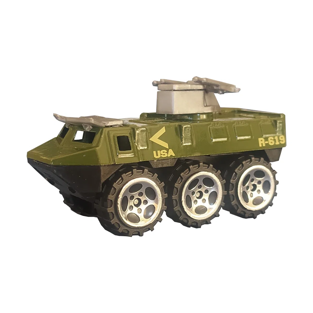 RECIÉNACIDOS Veicolo Militare Giocattolo per Bambini 3, 4, 5 e 6 Anni [5 Pezzi], Auto Militari Giocattolo, Elicottero, Jeep, Serbatoio, Fuoristrada per Bambini (Militare)
