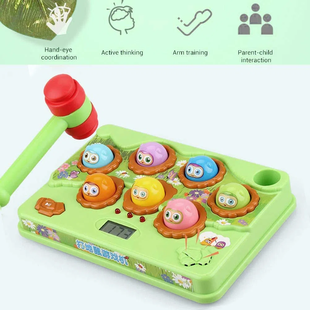 Giocattoli per Bambini Montessori, Giocattolo Abilità Motorie, Giochi di Martellamento Educativi Gioco Interattivo, Divertente Regalo per 3 4 5 6 7 Anni Ragazzo Ragazza Bambina Bambino