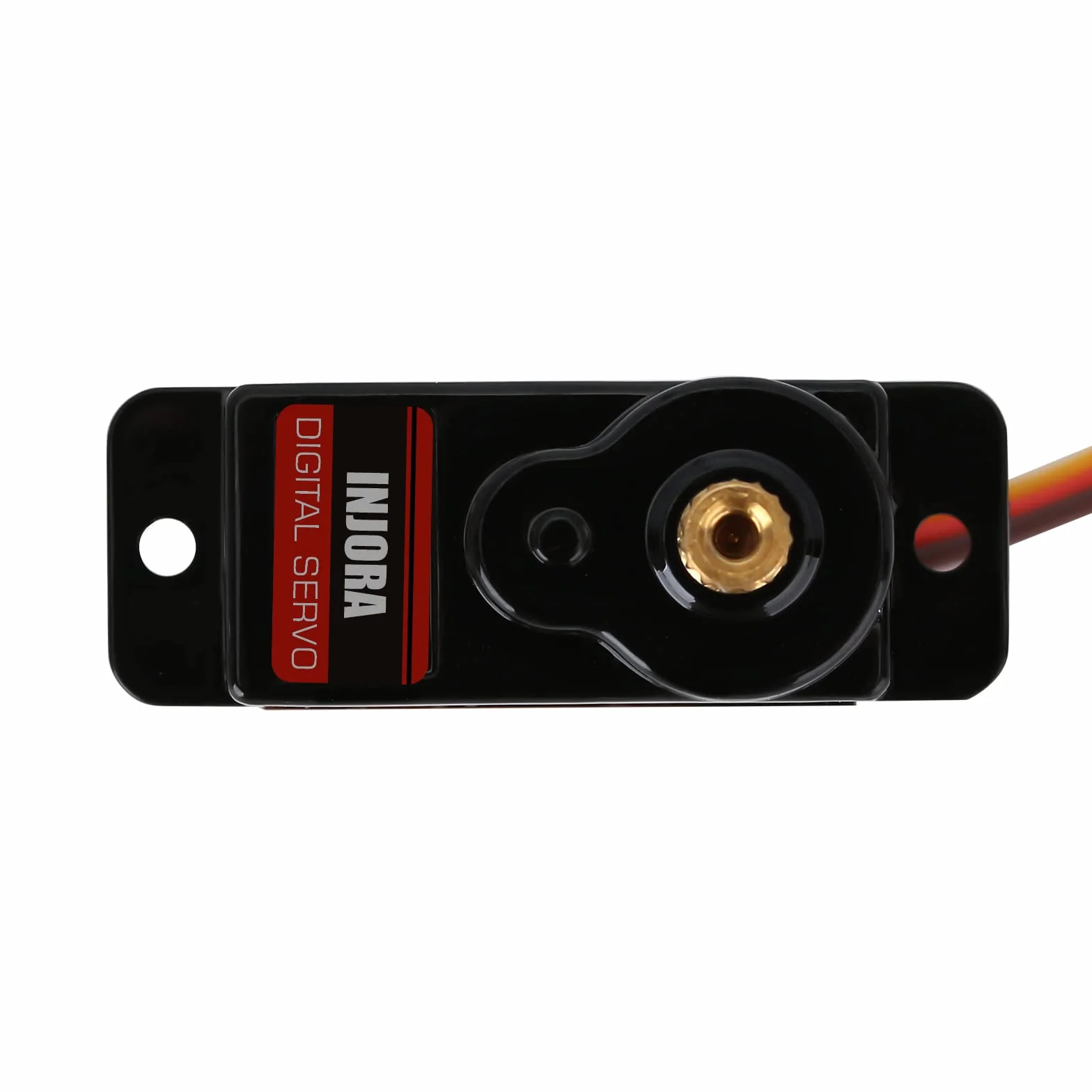 INJORA RC Servocomandi 12g Digitale Servo con Supporto in Metallo e Braccio 15T per RC Axial SCX24 AX24 Car Model Upgrade Parts?Grigio
