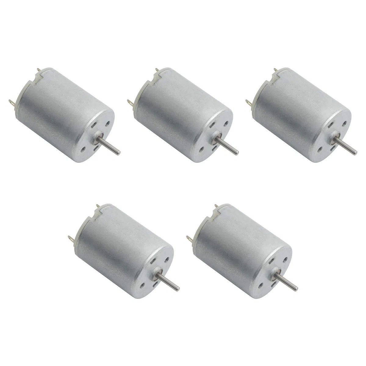 Motore CC 3 V-12 V 280 micro motore 42 x 24 mm per modellini di barche RC giocattoli fai da te (confezione da 5)