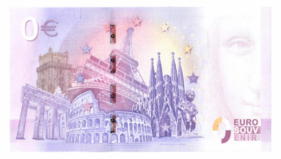 Banconota da 0 Euro Germania 2020 · Terence Hill e Bud Spencer · Souvenir Zero €