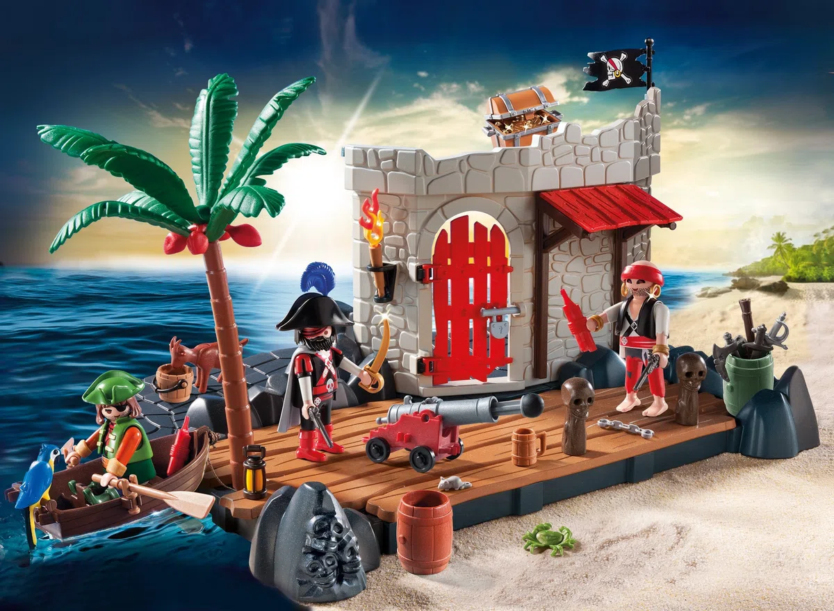 PLAYMOBIL 6146 - Superset Covo dei Pirati, Multicolore