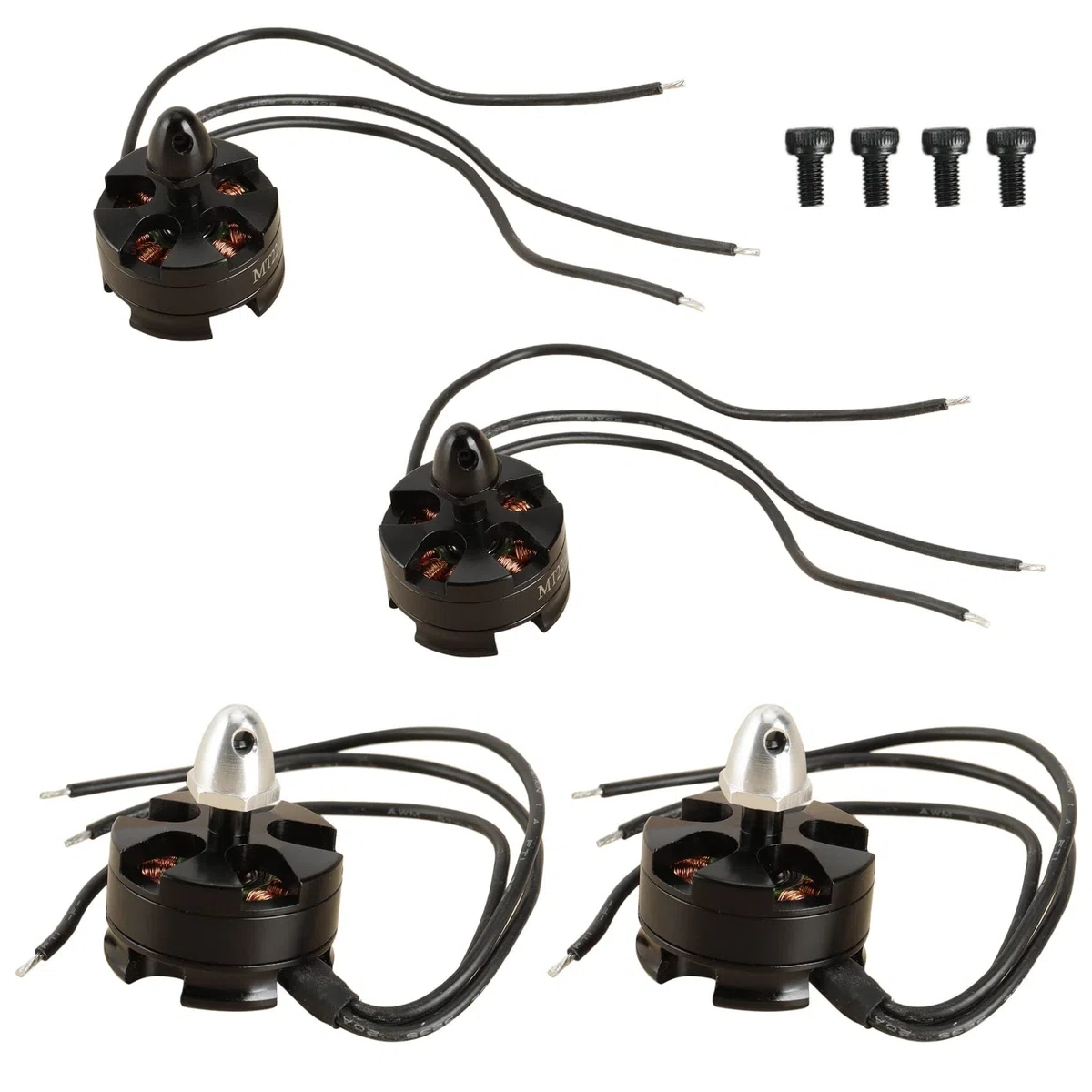 4 pezzi MT2204 2204 2300KV Brushless Motor/CCW per Mini 200 210 230 250 MM Quadcopter FPV