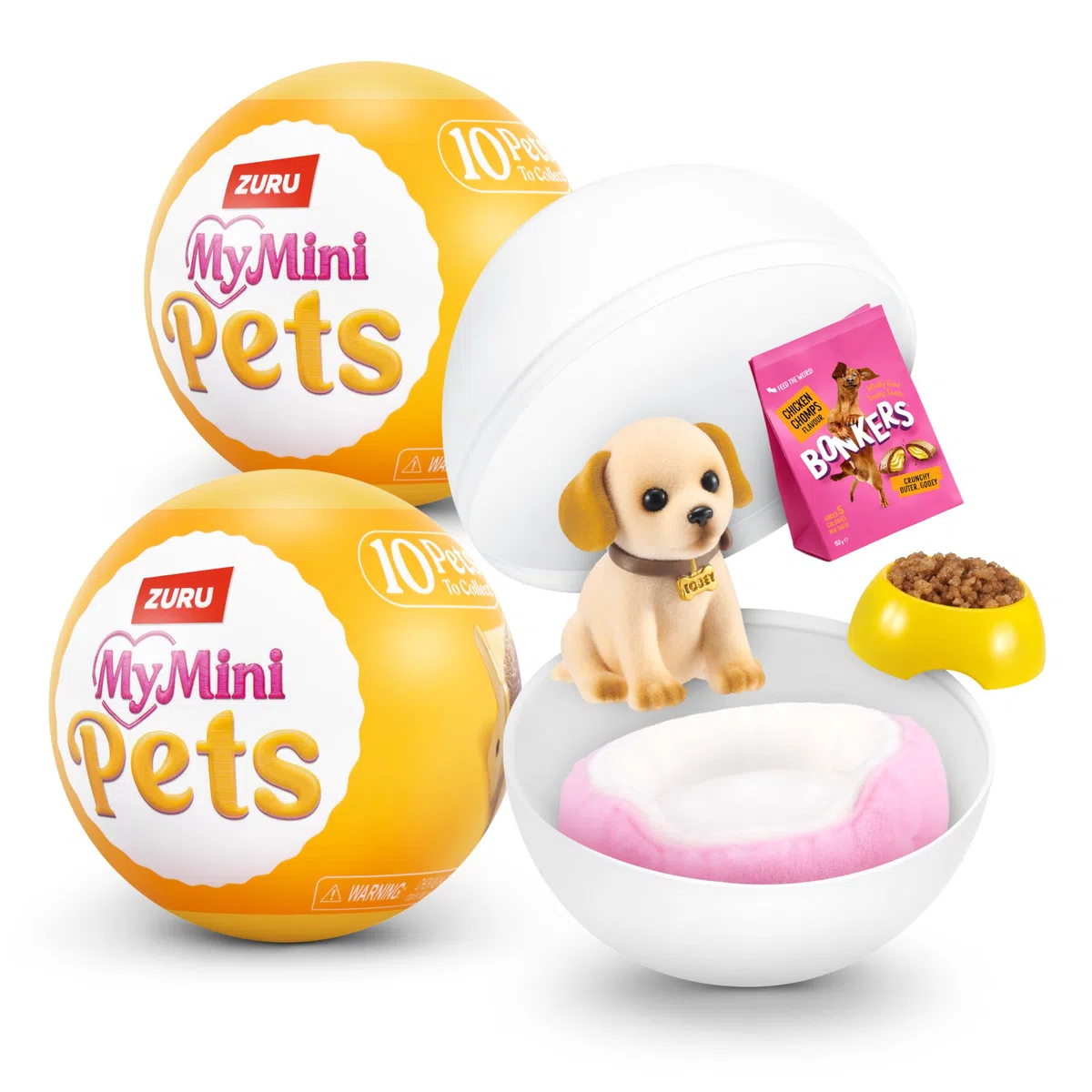 My Mini Pet Series 1 (2 PACK) di ZURU – Capsula Misteriosa Da Collezionare con Animali Domestici in Miniatura, Casa & Accessori, Scopri Adorabili Creature & Playscape per Ragazze e Collezionisti.