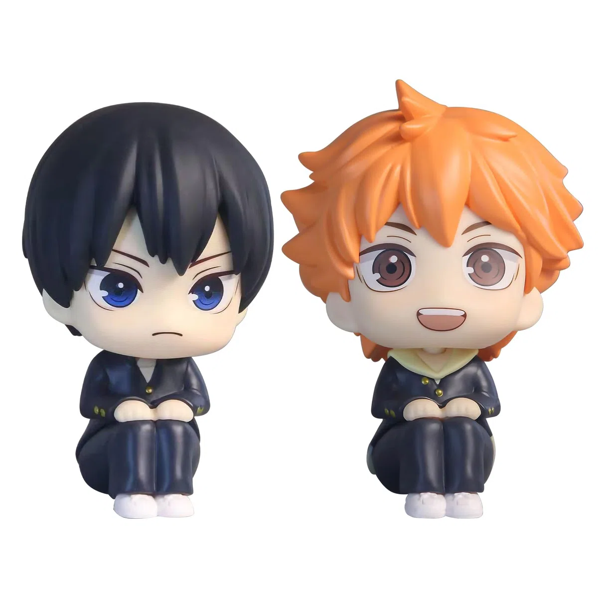 Haiikyuu Statua, Haiikyuu Modello, 2 Pezzi Desk Decor, Hiinata Shooyo e Tobiio Kageeyama Scultura, Anime Decorazione da Scrivania per Collezione, Regali per Gli Amici