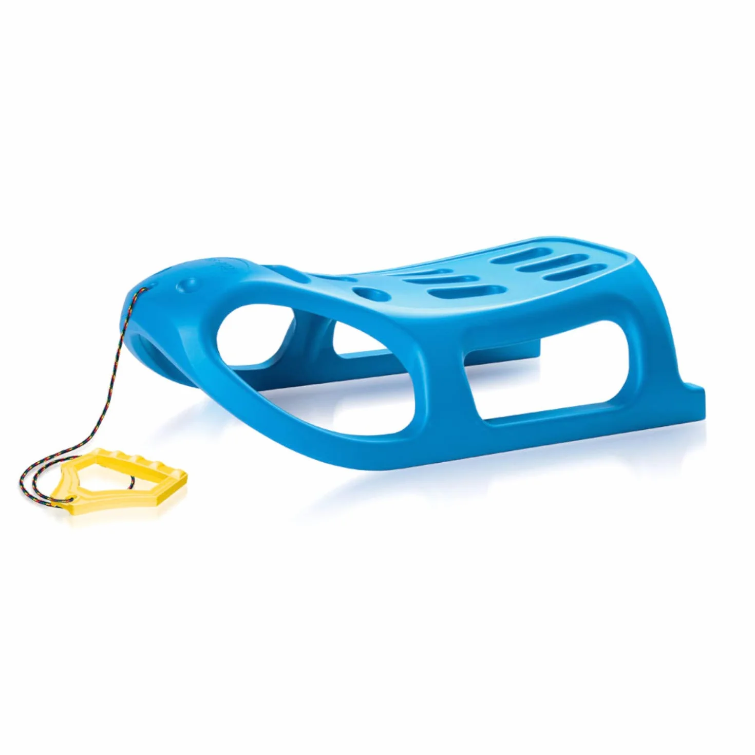 Slitta alta Little Seal, con cursori in acciaio e corda