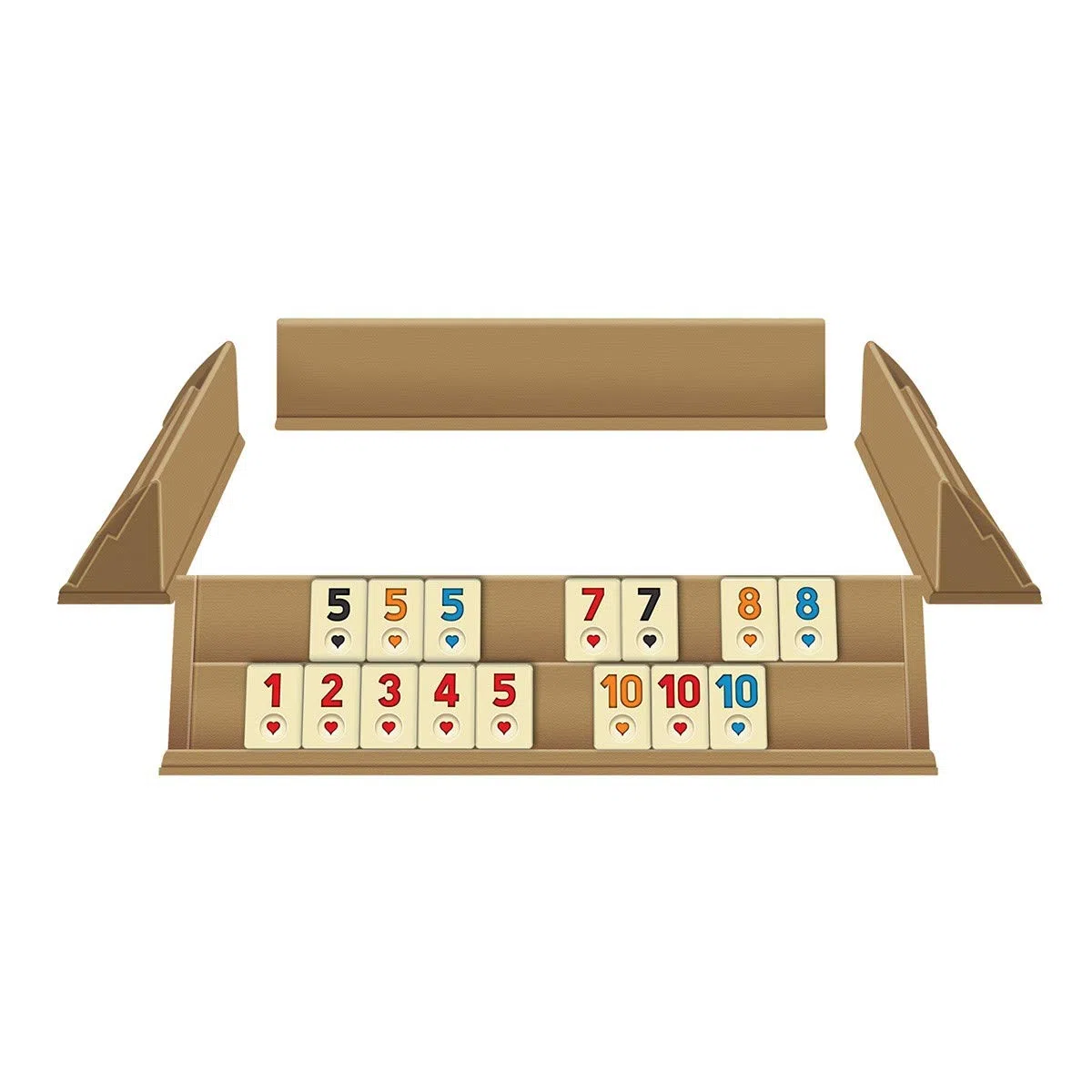 Rummy/Rummikub Gioco da Tavolo/Romme/Okey Set