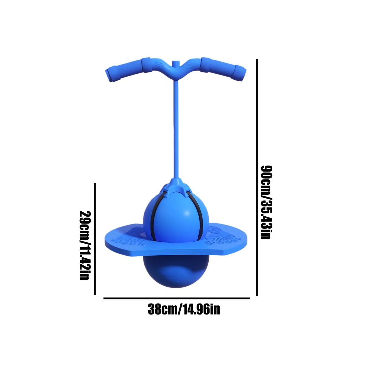 Balance Jumping Ball for Kids – Sports Toy for Training Bouncy Skill – High Bounce Jumping Ball – for Kids Adults Girls Home Living Room Outdoor Indoor Workout Gym