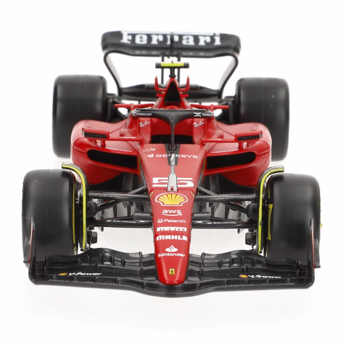Ferrari SF-23 Carlos Sainz Nr 55 Stagione 2023 Formula 1 F1 - scala 1/24 23cm Modello Auto con figura del pilota DieCast Bburago 18-26809-55