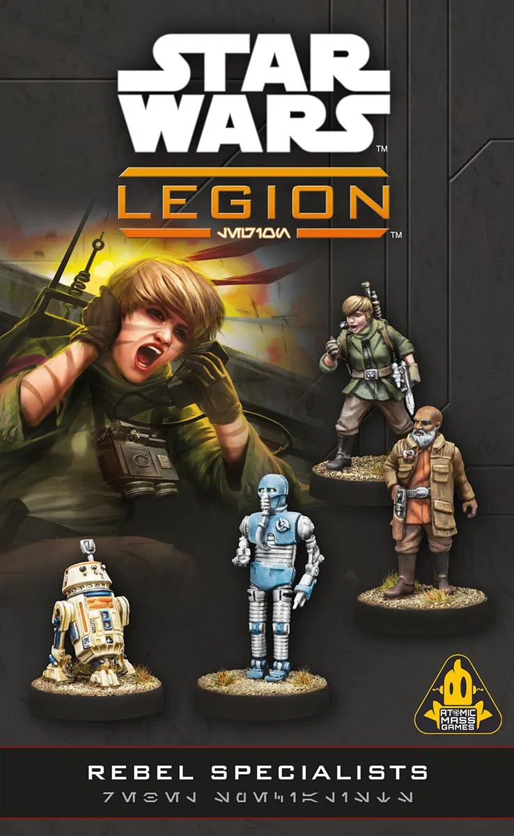 Atomic Mass Games | Star Wars: Legion Rebel Specialists | Espansione Per Gioco Di Miniature, 4 Miniature, Carte Comando E Upgrade | 2 Giocatori | 90 Minuti