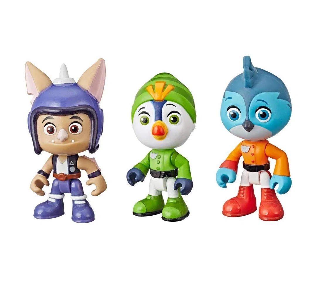 Top Wing hasbro - collection pack da 6 personaggi, 7.5 cm, multicolore