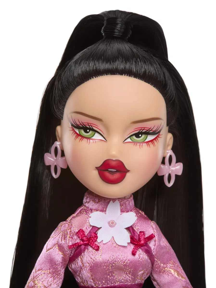 Bratz Fashion Pixiez Jade - Bambola Fantasy da Collezione con Abiti e Accessori Reali, le Ali si Trasformano in un Anello