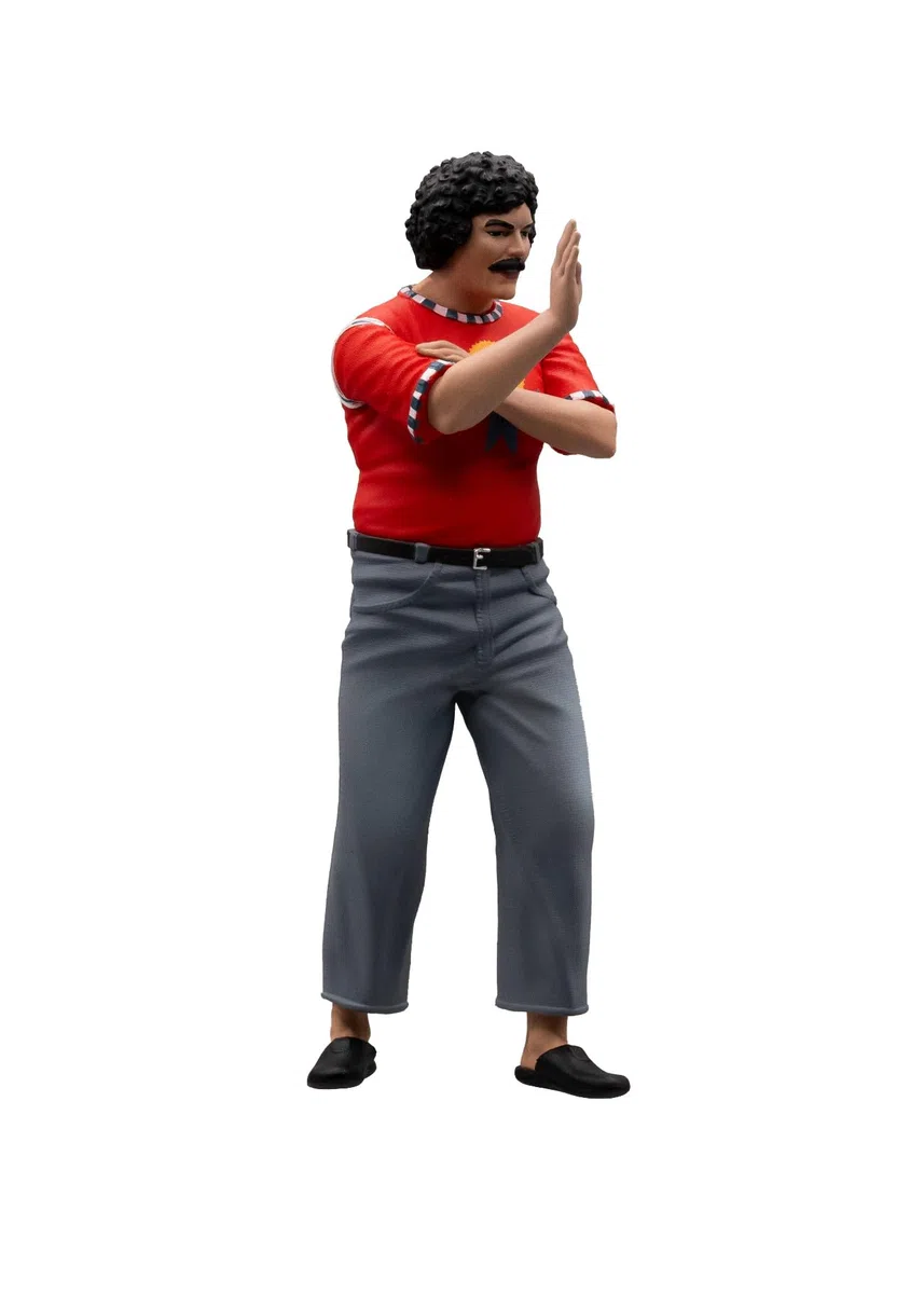 FANTOZZI - il panettiere Cecco lo scfilatino specialo - Scena Film - Statua Figura da Collezione in PVC - altezza 12cm