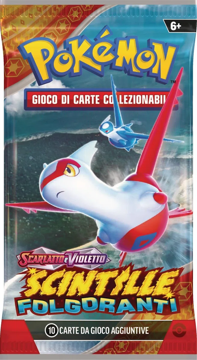 Pokémon GCC: espositore di buste dell’espansione Scarlatto e Violetto - Scintille Folgoranti, 36 buste di espansione