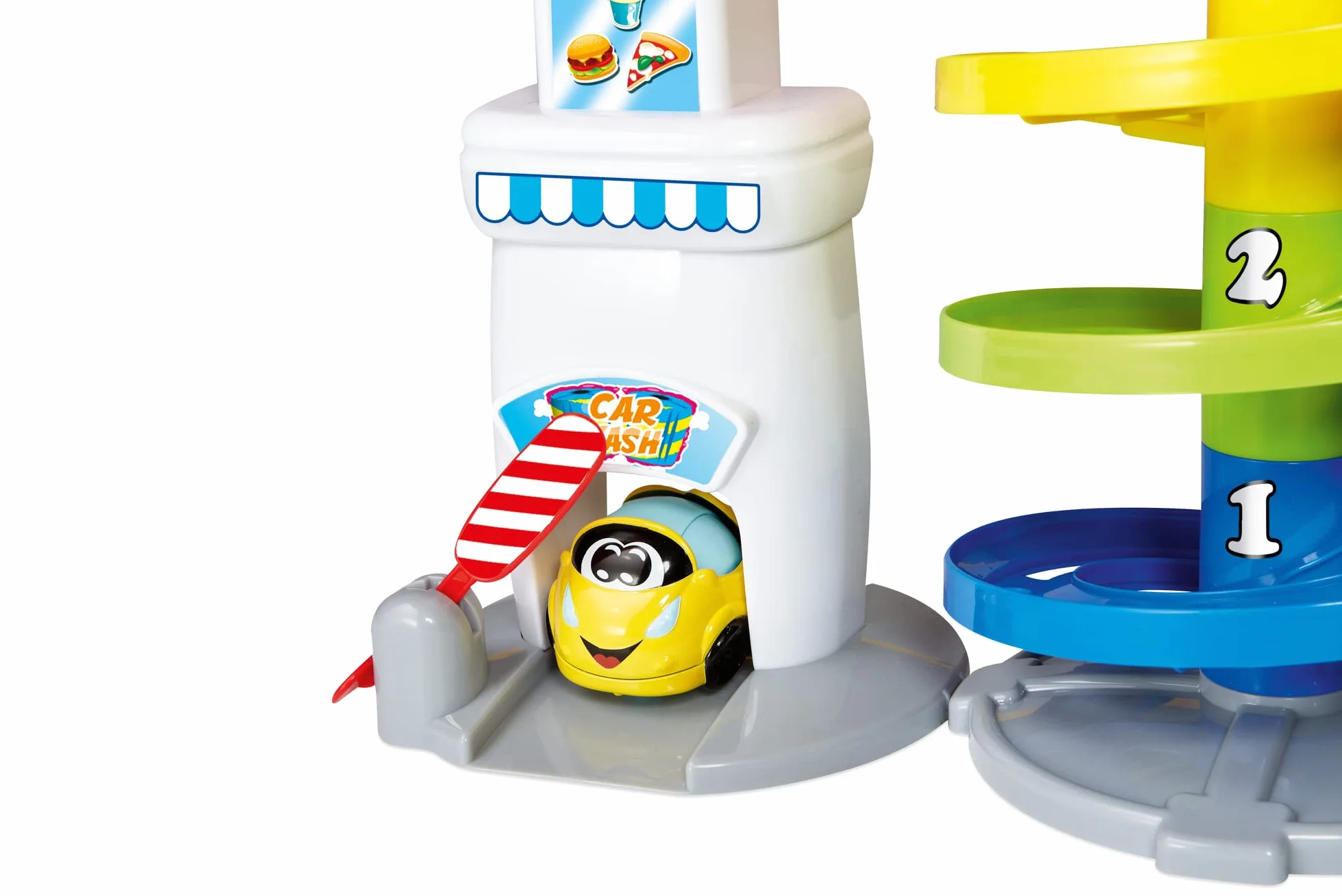 Chicco- Parcheggio Turbo Touch Veicoli, Multicolore, 37 cm, 00010001000000