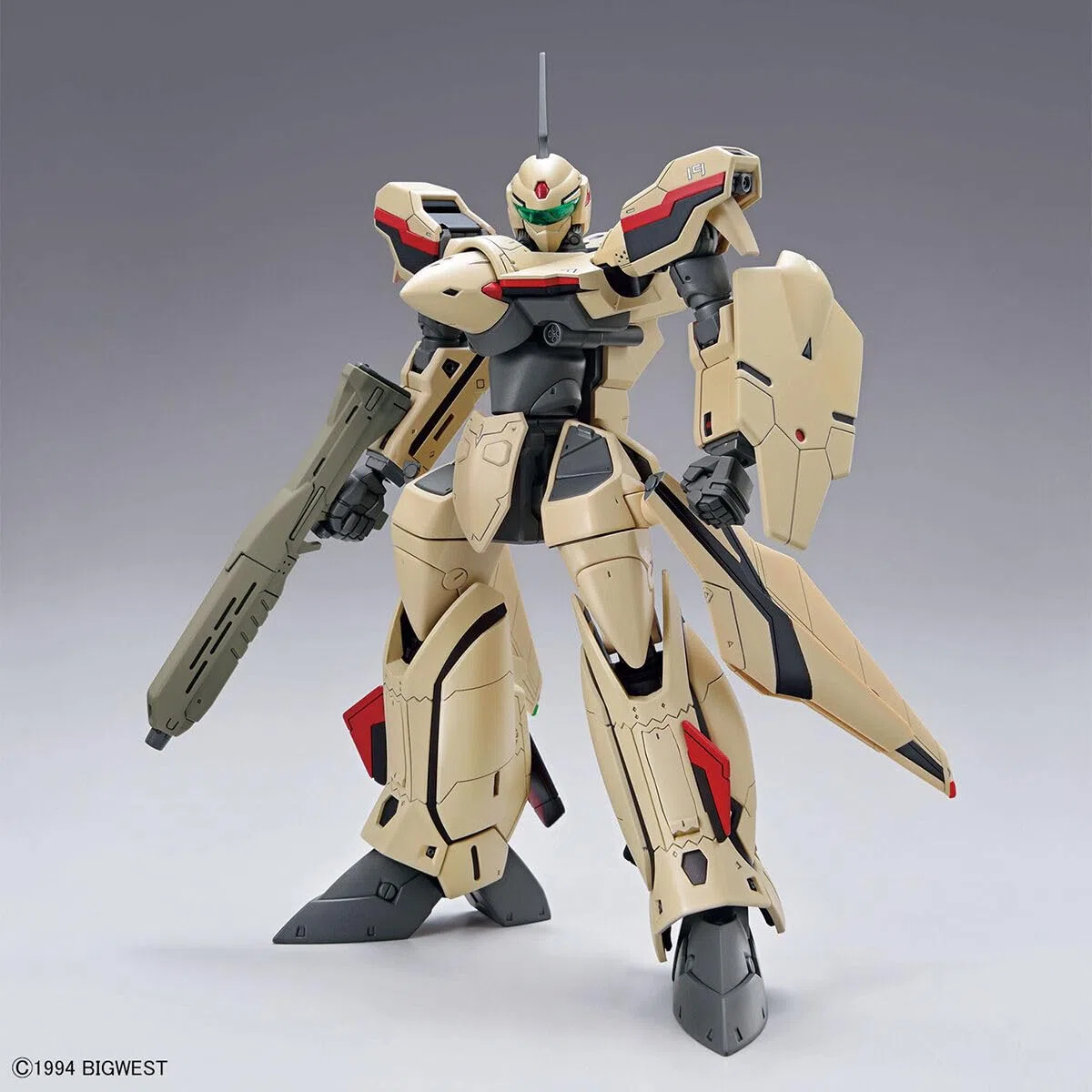 BANDAI SPIRITS - MACROSS - HG 1/100 YF-19 - Kit Modello Anime Mecha, Unisex, Adulti, 19 cm, 14.1 oz, 9 Pezzi, Non Ripiegabile