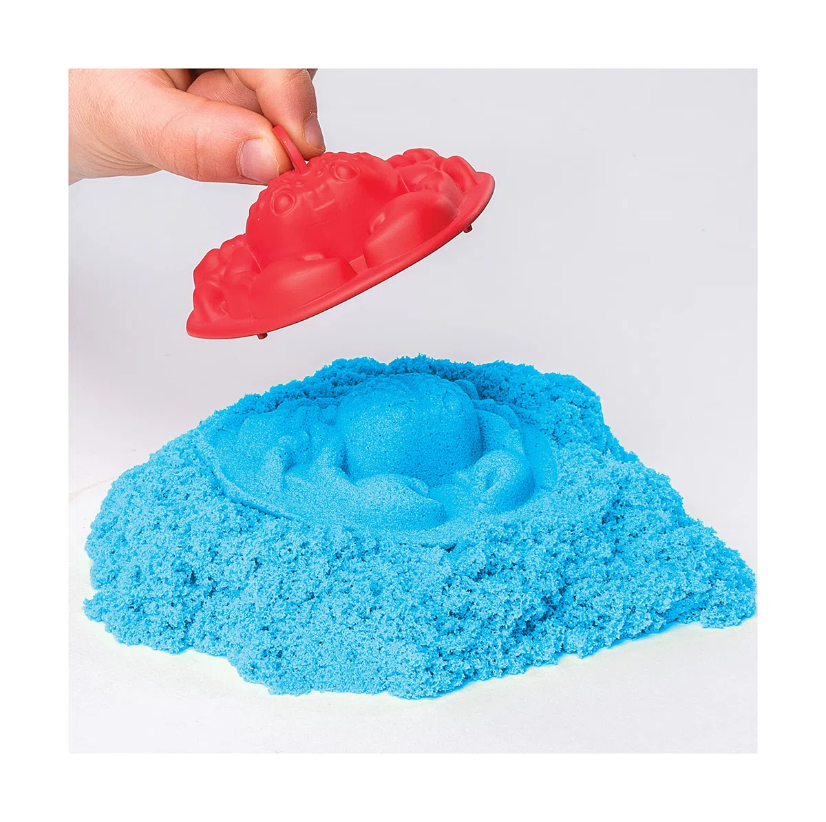 Kinetic Sand Playset Castelli di Sabbia Sabbia cinetica con vaschetta Sabbia magica Sabbia colorata a sorpresa 454gr 3 formine incluse Giocattoli per bambini e bambine 3 anni