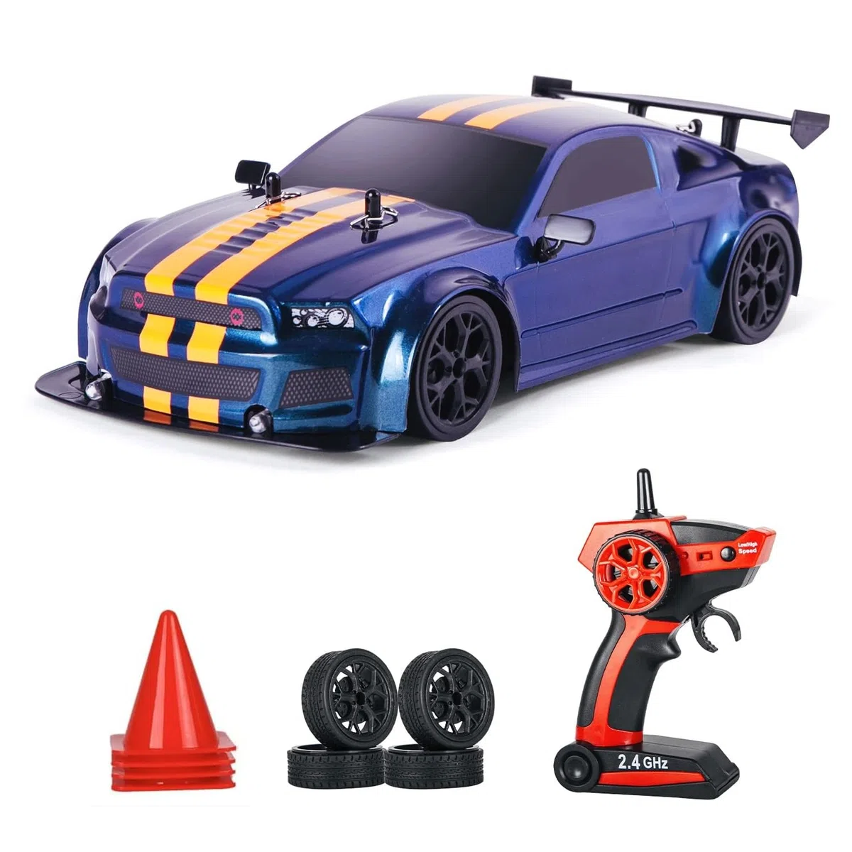 iBlivers Macchina Telecomandata RC Drift 1:14 Telecomando Auto 4WD Veicolo ad Alta Velocità da corsa RC Drifting Auto Regali Giocattoli per Ragazzi Bambini