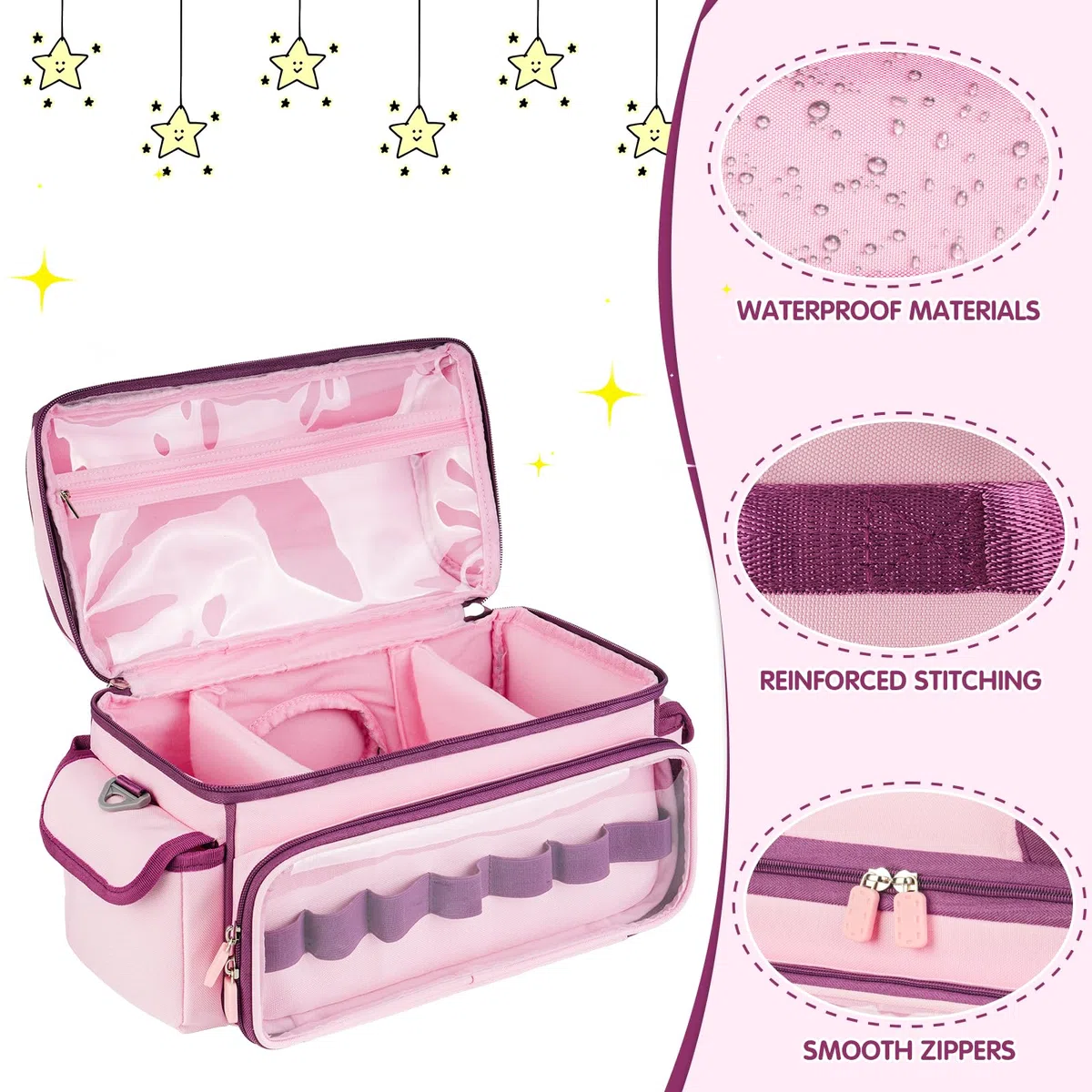 Toniebox Starter Set, borsa per il trasporto per Toniebox Audio Player, borsa per il trasporto per personaggi acustici Tonies e accessori, solo borsa