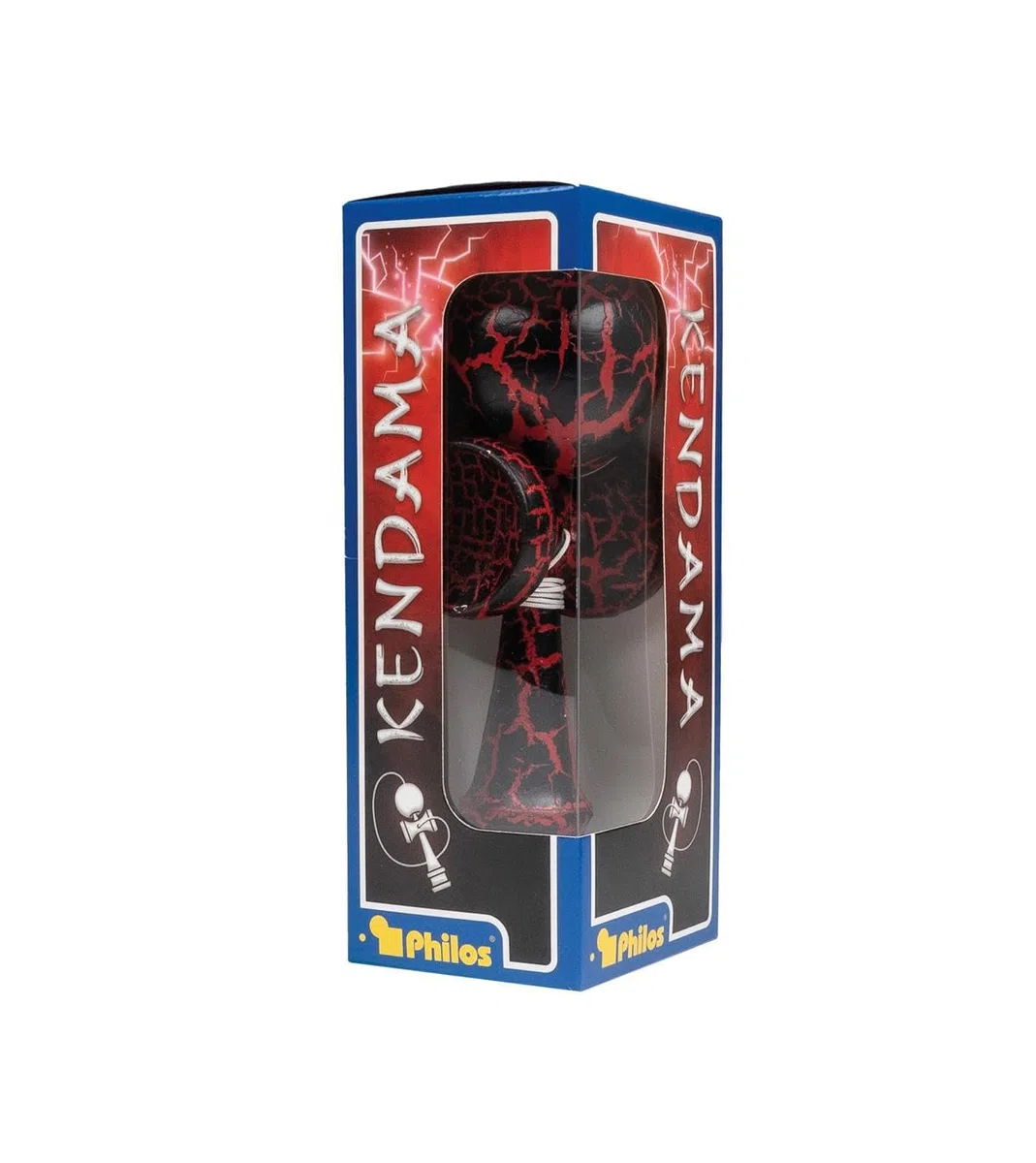 Philos 3804 Kendama Game, Nero-Rosso, Multicolore
