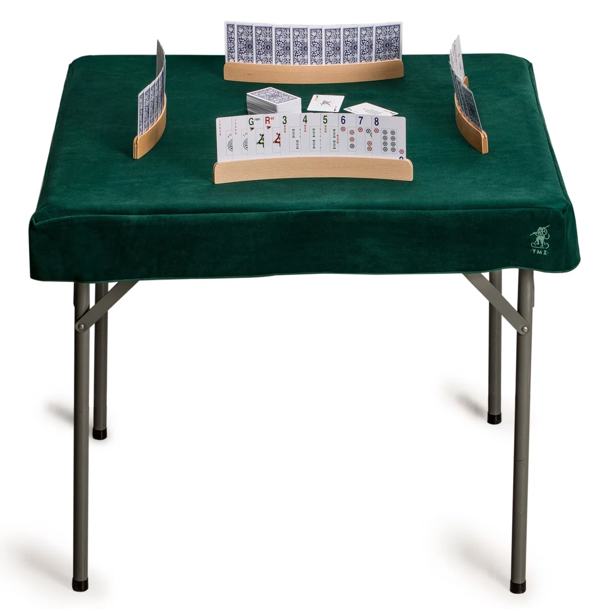 Yellow Mountain Imports Copertura professionale quadrata per tavolo Perfetta per Mahjong, Dominos, e giochi da tavolo - 88,5 centimetri