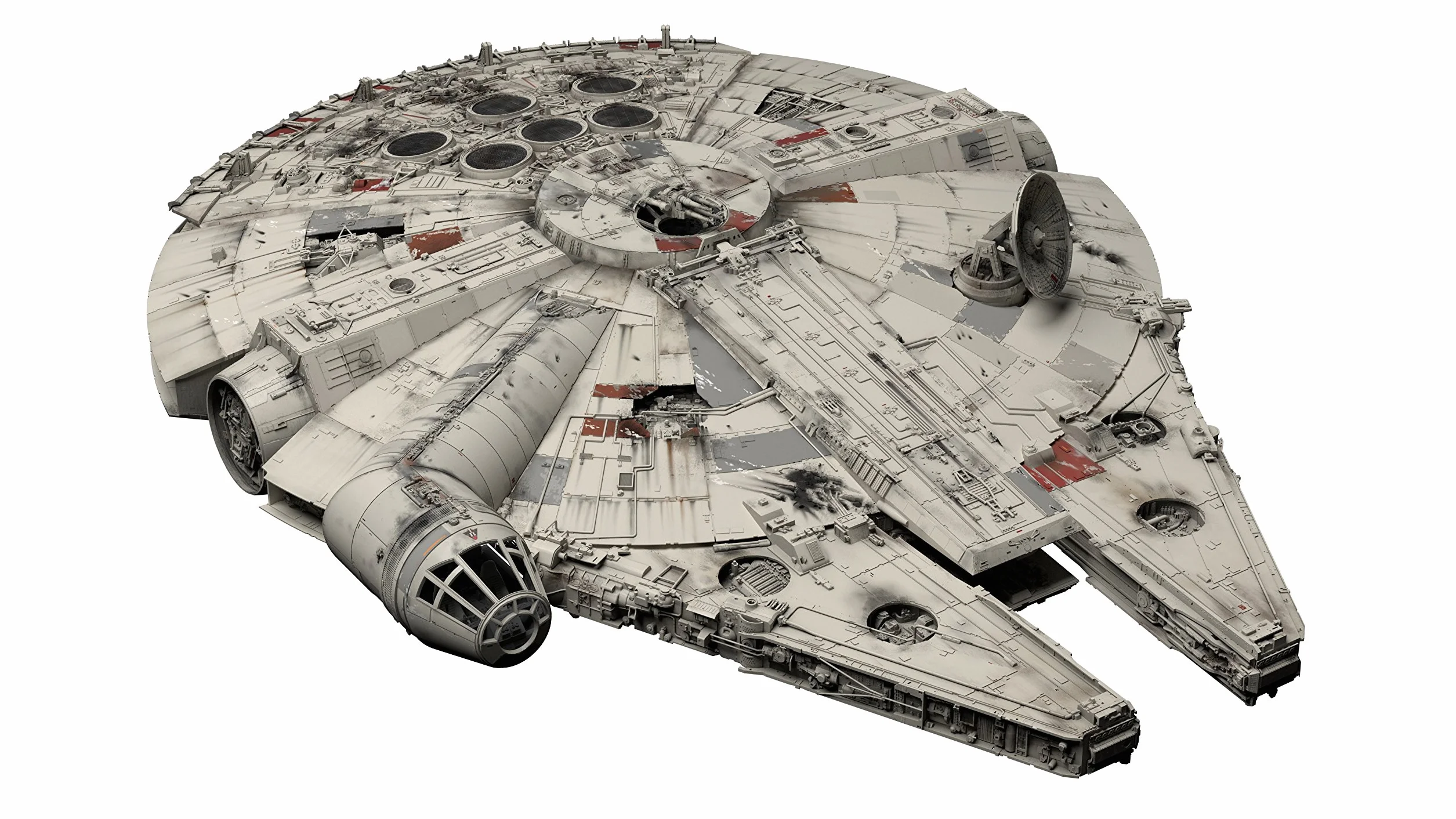 Bandai Star Wars Perfect Grade Millennium Falcon 1/72 Scale Plastic Model Kit