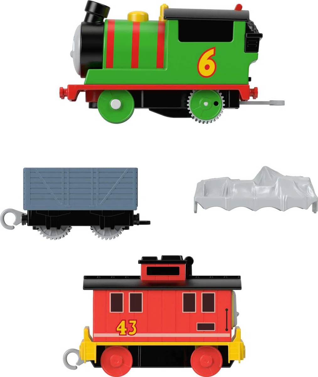 Thomas & Friends- HHN44 Treni prescolari & Treno Set, Multicolore