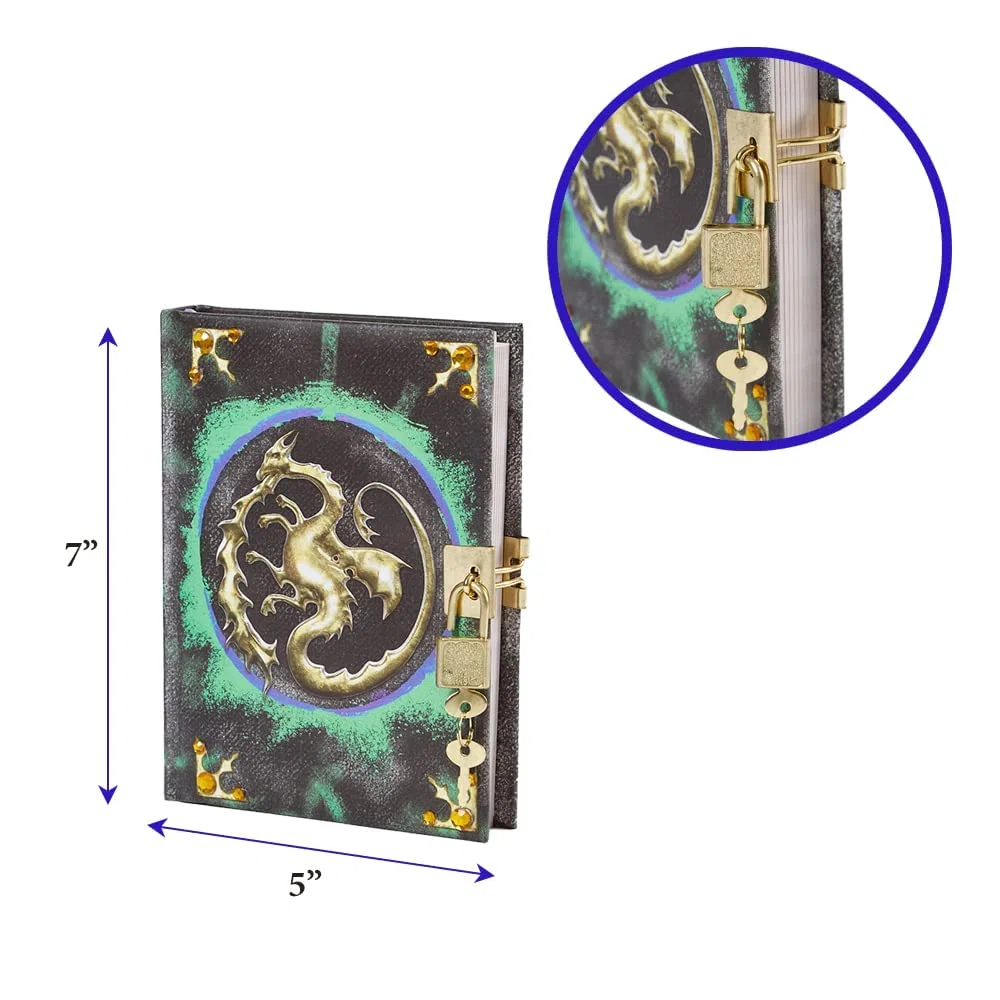 Innovative Designs Disney Mal's Diary Descendants 3 - Diario con lucchetto segreto e chiave