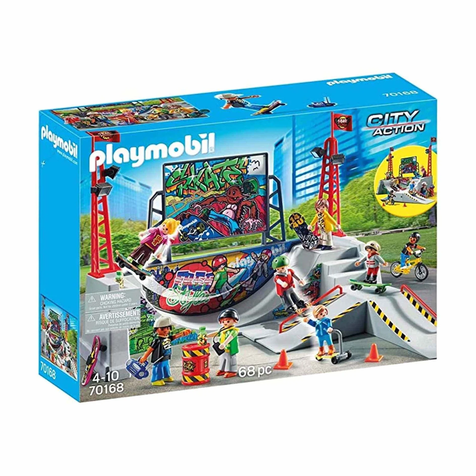PLAYMOBIL 70168 SKATING GROUNDS