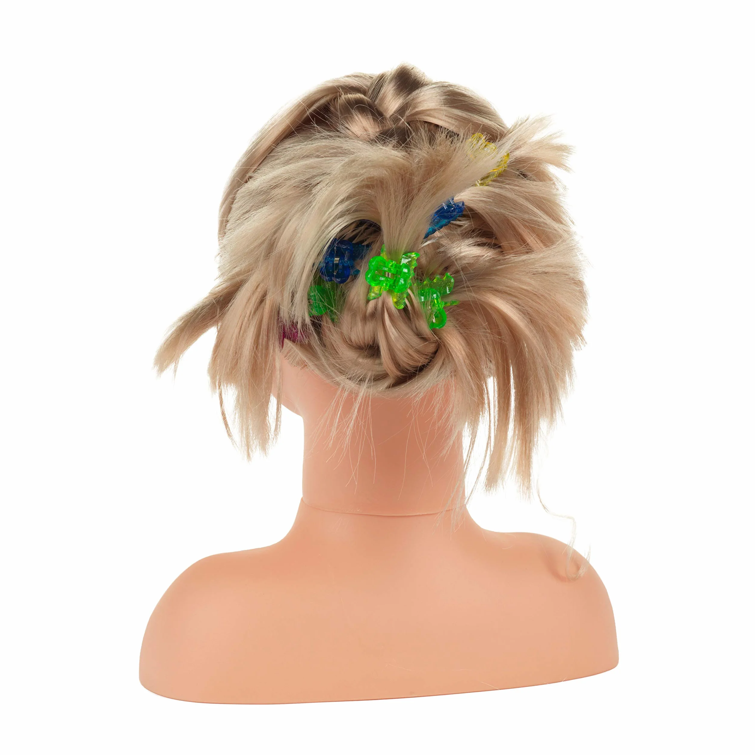 Theo Klein 5240 Testa da truccare e pettinare Sophia della Princess Coralie, mollette capelli, make-up dermatologicamente testato, accessori, 23.5 x 13 x 27 cm, Per bambini a partire dai 3 anni