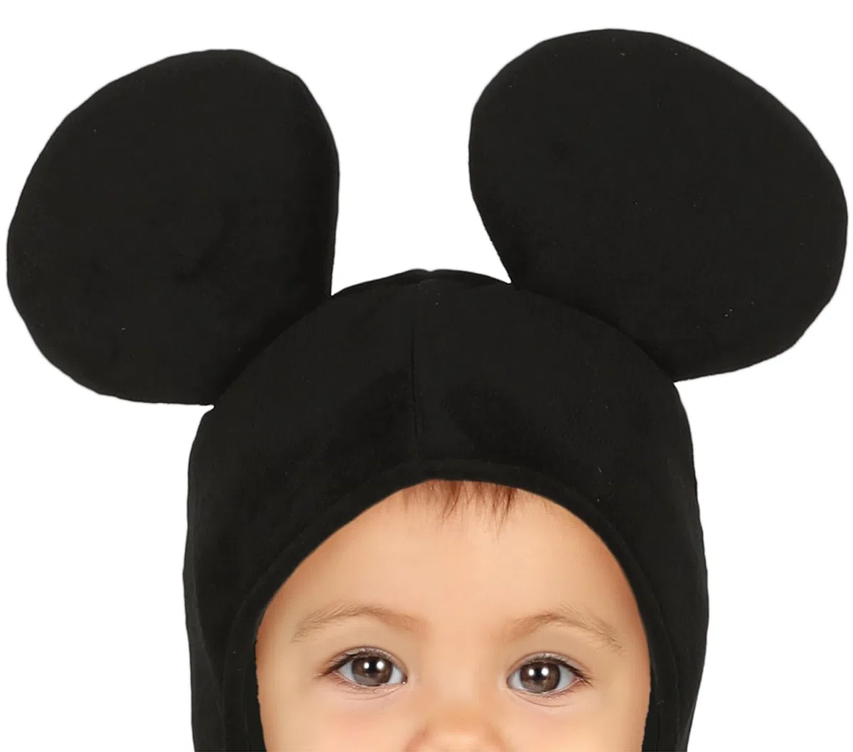 FIESTAS GUIRCA | Costume Topolino per Bambini - Cappello e Abbigliamento per Feste - Costumi da Animali per Halloween, Carnevale e Feste Infantili - Ideale per Bebè e Bambini Piccoli - Nero e Rosso