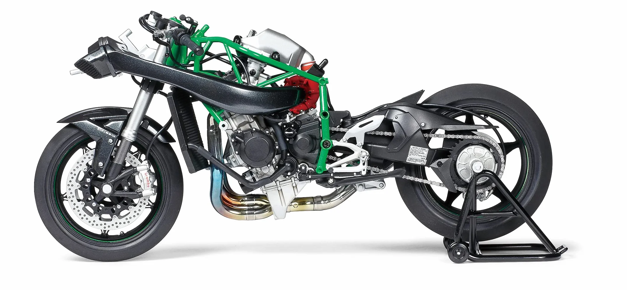TAMIYA 300014131" - Veicolo Kawasaki Ninja H2R, scala 1:12
