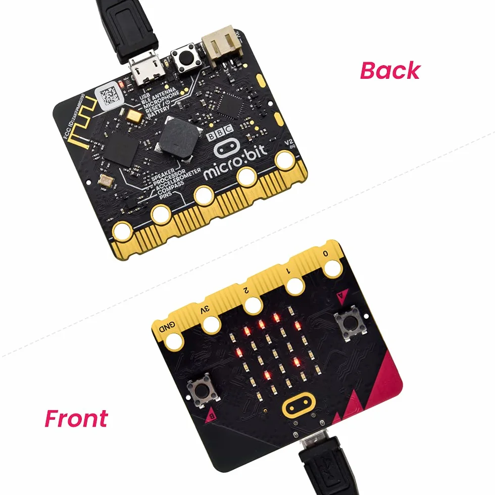 KEYESTUDIO BBC Micro:Bit Basic Starter Kit with V2.2 Microbit Board Graphical Programming STEM Kit