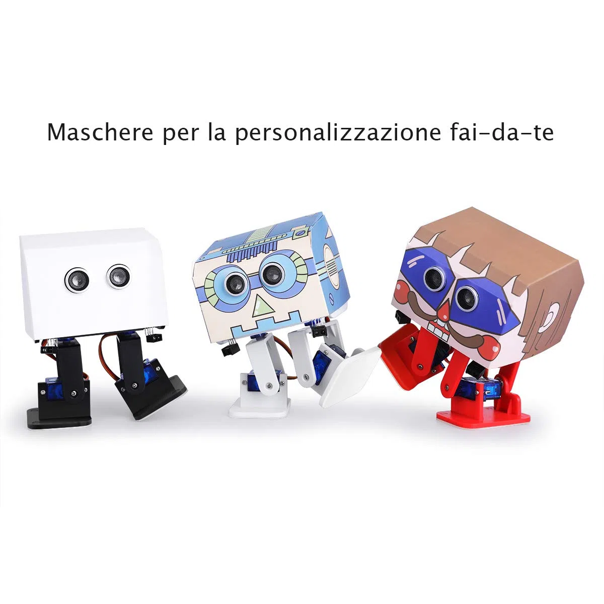 ELEGOO Penguin Bot Biped Robot Kit per Progetto Arduino con Tutorial di Montaggio, Kit STEM per Hobbisti STEM Giocattoli per Bambini e Adulti, Versione Nero V2.0