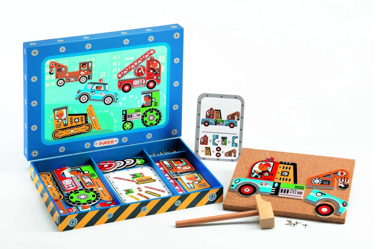 Djeco - Tap Tap Set veicoli
