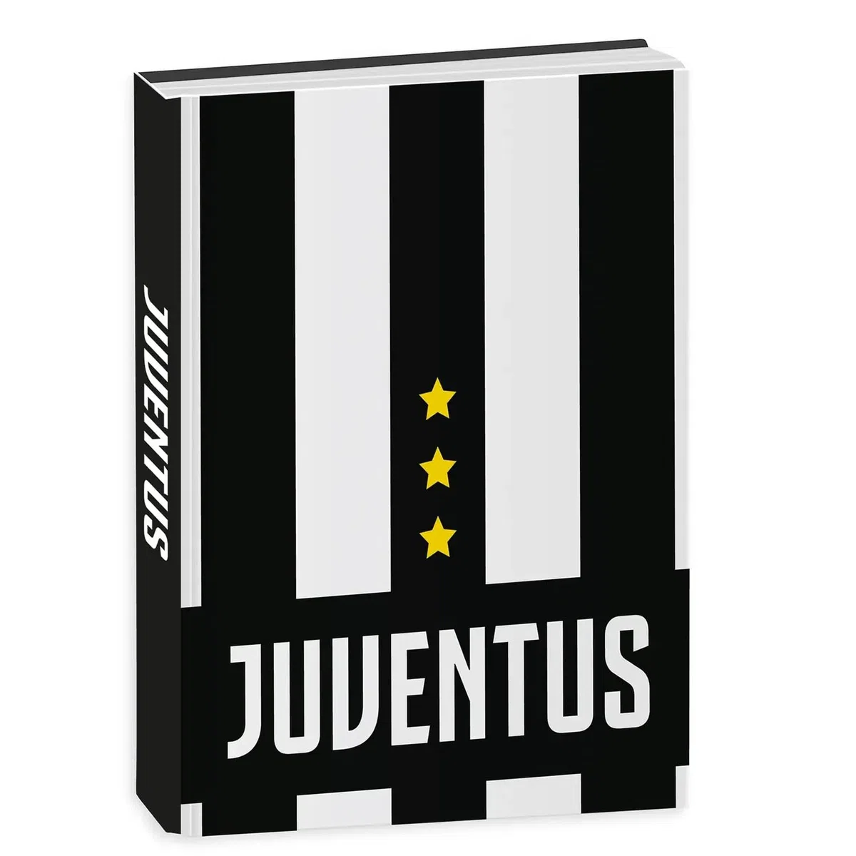 Agenda compatibile con Diario Scuola Juventus Bianco Nero F.to Standard 18x13 cm 2026/2027 + portachiave calcio 3d