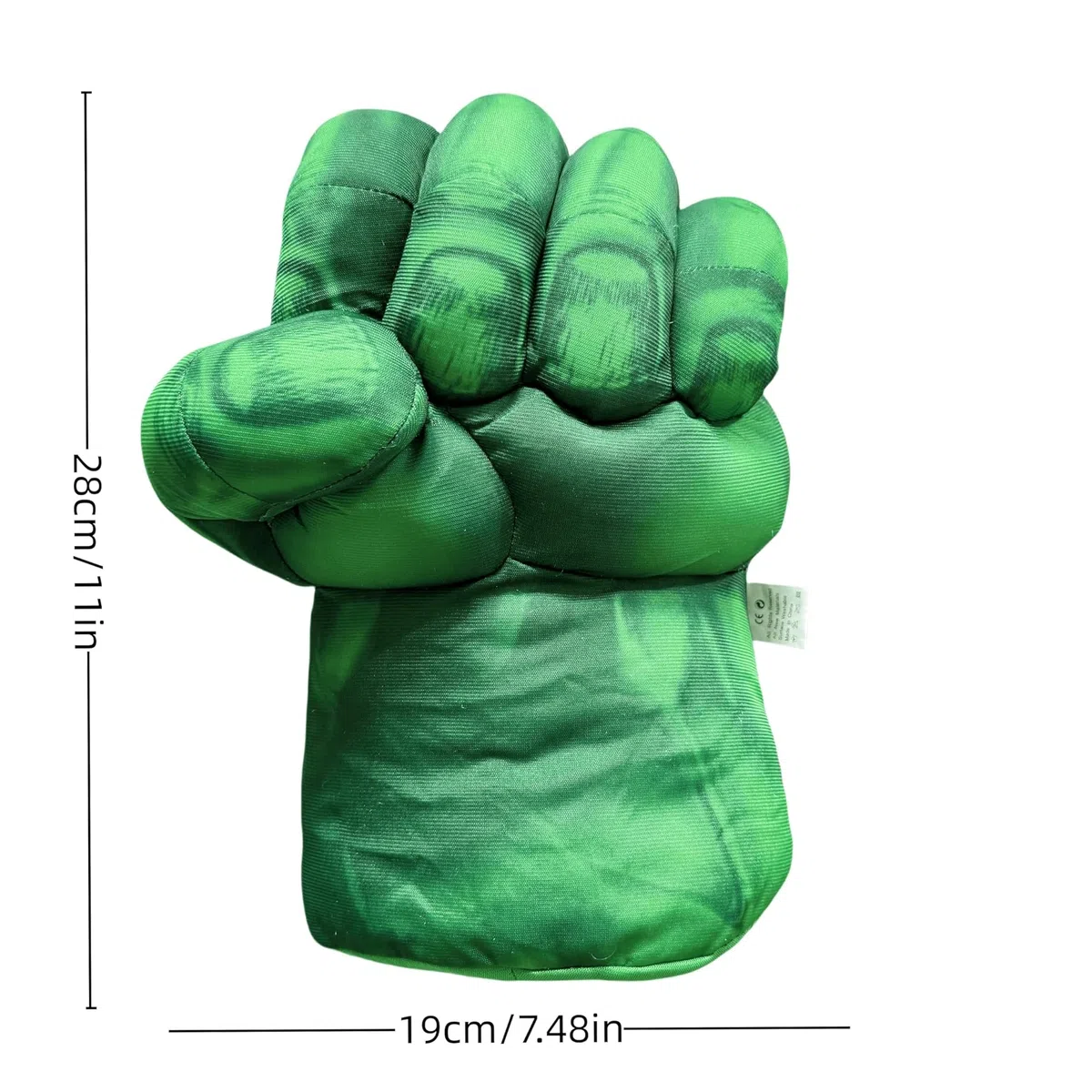 Guanti da Supereroe, per Cosplay, per Bambini, Cosplay, Pugni e Grandi e Morbidi, per Cosplay, Halloween, Giochi di Ruolo, Regalo per Compleanno, Natale per Ragazzi, Bambini (Verde)