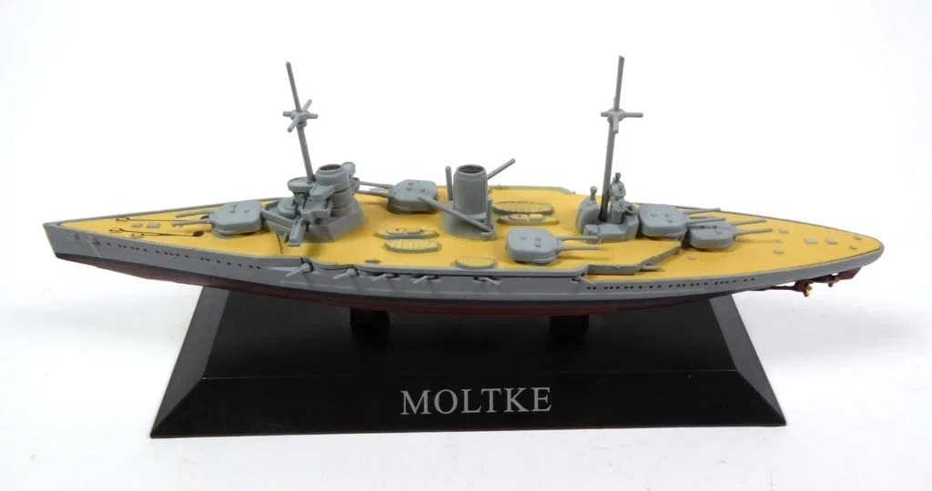 OPO 10 - Lotto di 8 Navi da Guerra 1/1250 Deutschland HSK5 Z1 LEBERECHT Atlantis SCHLESIEN Z24 MOLTKE Emden - LWS38