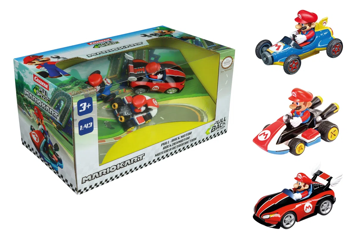 Mario Kart "Mario" 3 pack (Wii, MK8, Mach 8)