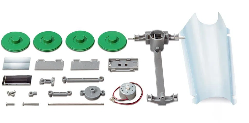 4M 00-003286 Rover a Energia Solare, Giocattolo Stem, Giochi Ecologici, Kit Scientifico Educativo, Riciclo e Riuso Ecologico